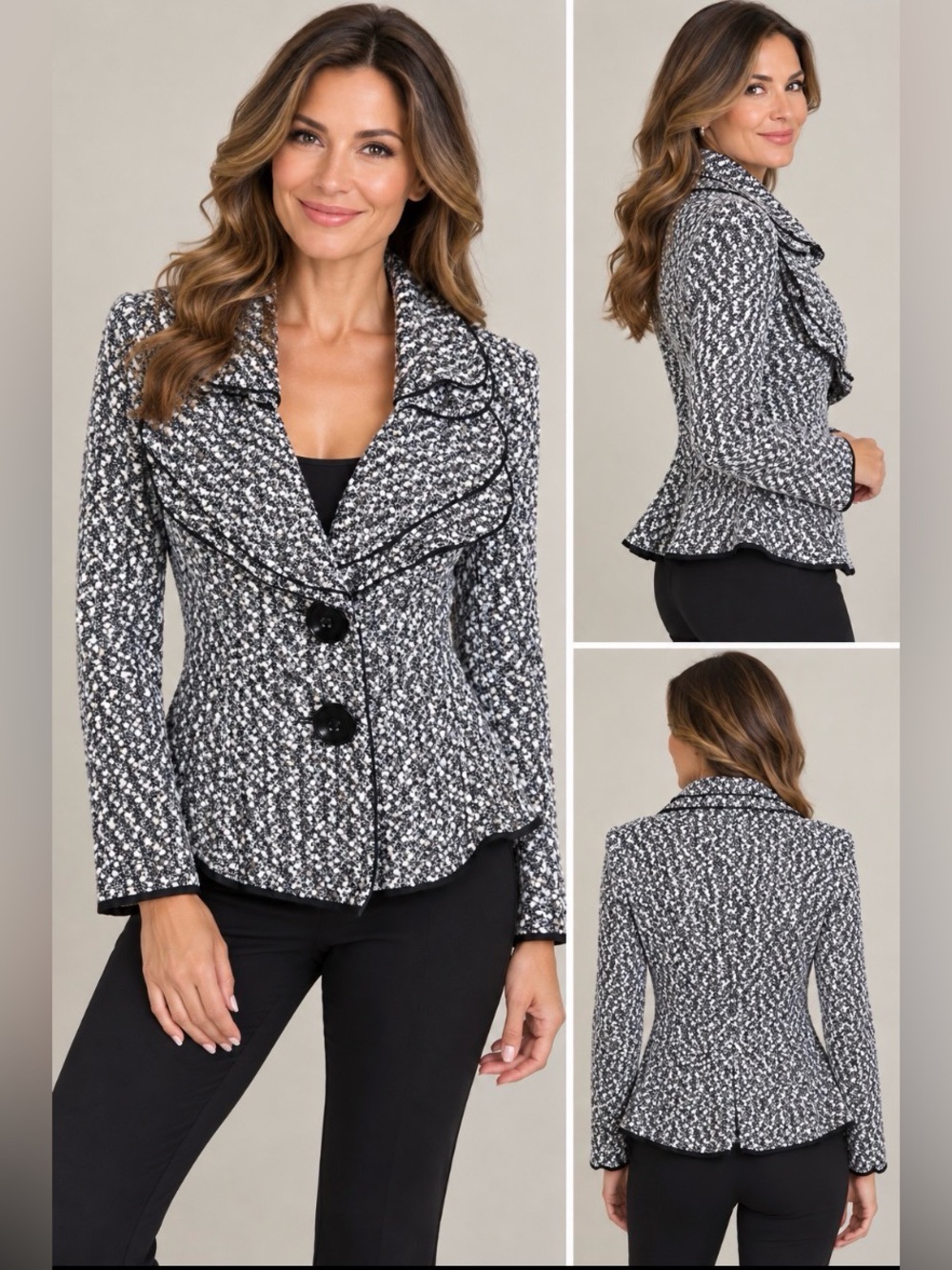 Joseph Ribkoff tweed blazer